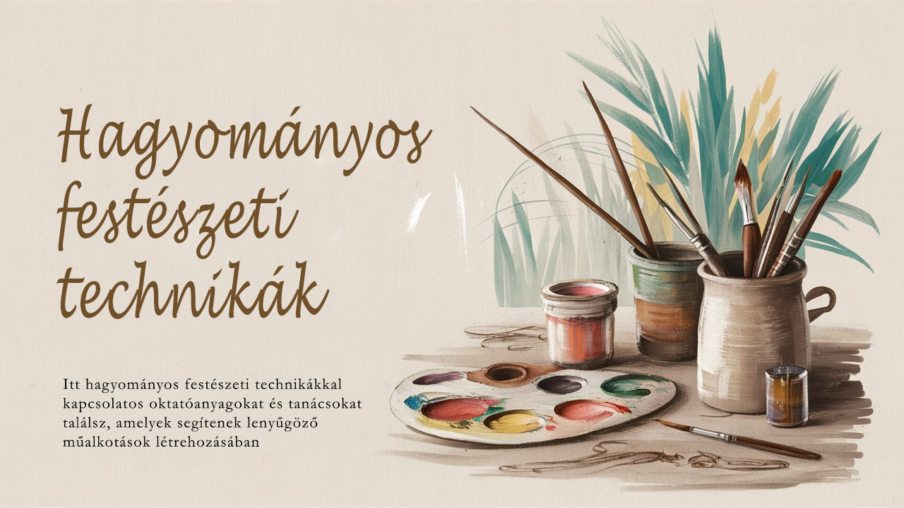 Hagyományos technikák